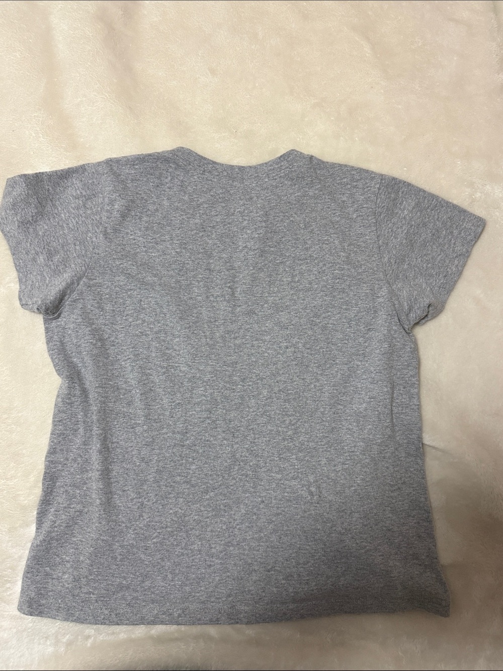 Brandy Melville Gray Tee “14” OS - Picture 3 of 4